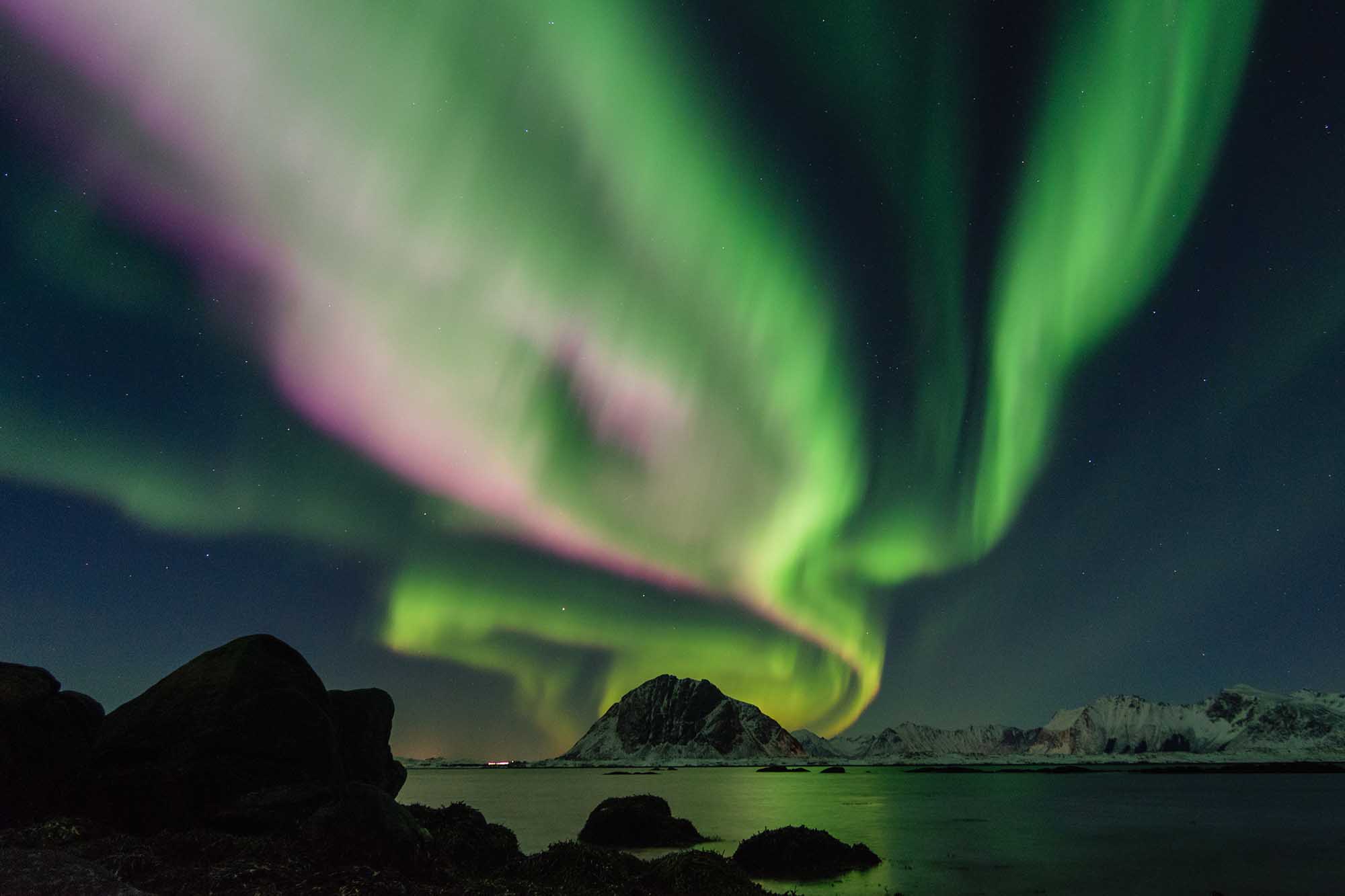 lofoten aurora boreale