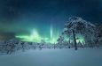 lapponia aurora boreale