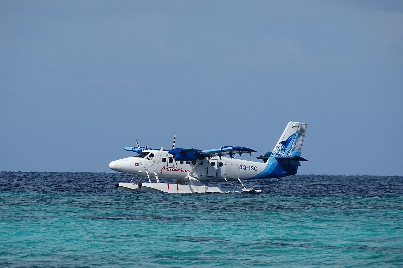 Maldive in business class idrovolante